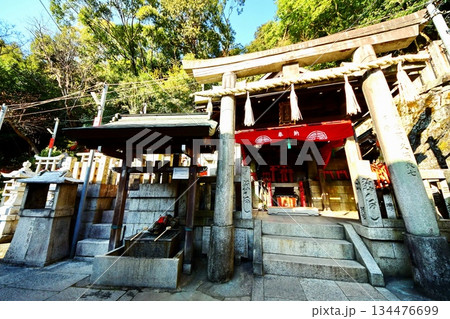 京都府 伏見稲荷大社 三徳社 京都市伏見区深草藪之内町 2022 年 2月 京都府 伏見稲荷大社 三徳社 京都市伏見区深草藪之内町 2022 年 2月 134476699