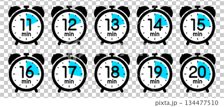 時鐘圖示顯示時間 134477510