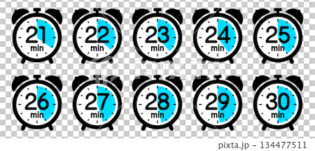 時鐘圖示顯示時間 134477511