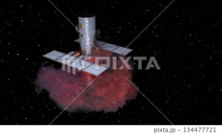 人工衛星 134477721