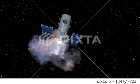 人工衛星 134477722