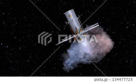 人工衛星 134477723