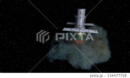 人工衛星 134477726