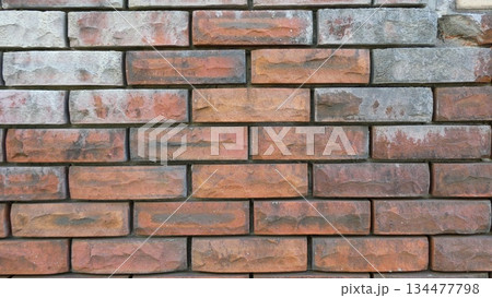 レンガの壁 レンガの壁 134477798
