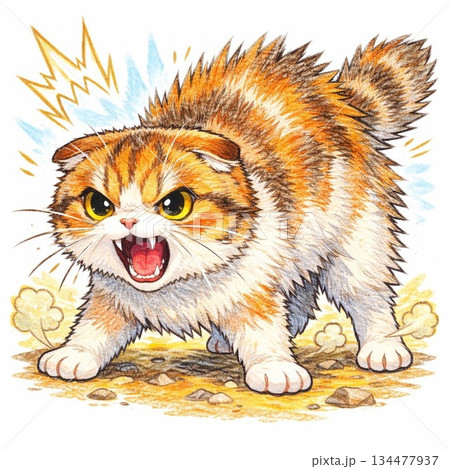威嚇猫 134477937