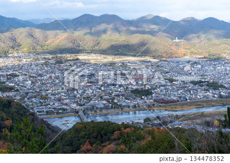 京都一周トレイルとその周辺の景色 134478352