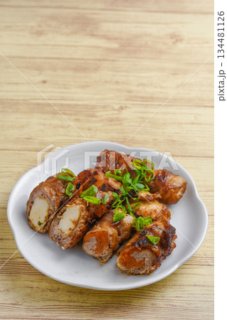 人参と厚揚げの肉巻き 人参と厚揚げの肉巻き 134481126