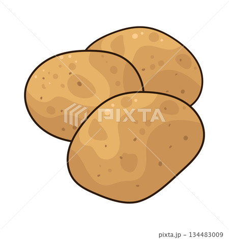 illustration of Potato illustration of Potato 134483009
