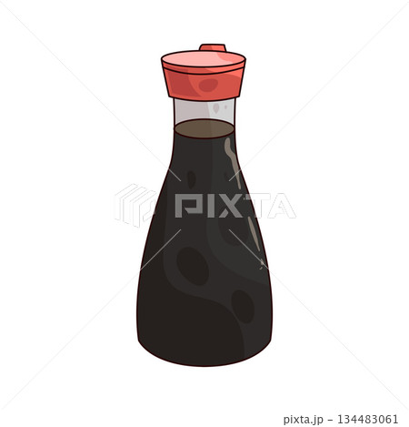 illustration of Soy Sauce 134483061
