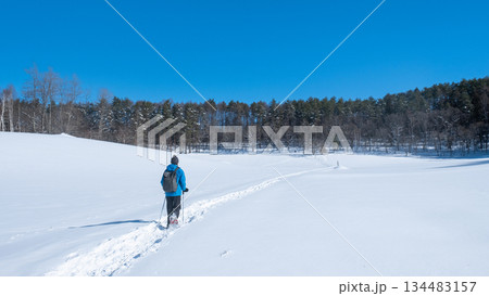 中山高原・スノートレッキング 中山高原・スノートレッキング 134483157