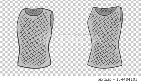 メッシュ(網目)タンクトップ・ベースレイヤー、メンズ、レディース メッシュ(網目)タンクトップ・ベースレイヤー、メンズ、レディース 134484103