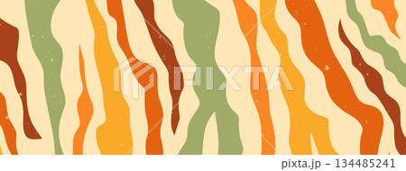 Color wavy background. 134485241
