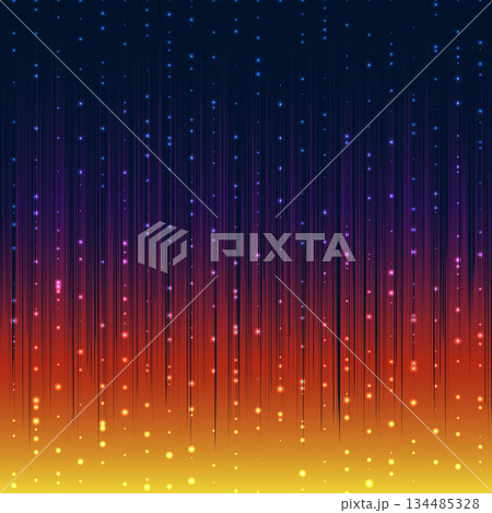 Vibrant Abstract Digital Background with Glowing Vertical Streaks, Futuristic Starfield Gradient from Navy Blue to Bright Yellow Vibrant Abstract Digital Background with Glowing Vertical Streaks, Futuristic Starfield Gradient from Navy Blue to Bright Yellow 134485328