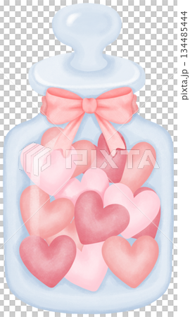 Coquette Valentine soft watercolor clipart for feminine design Coquette Valentine soft watercolor clipart for feminine design 134485444