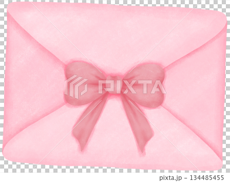 Coquette Valentine pastel watercolor Letter graphics for girly design Coquette Valentine pastel watercolor Letter graphics for girly design 134485455