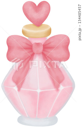 Coquette Valentine watercolor Perfume elements in coquette aesthetic 134485457