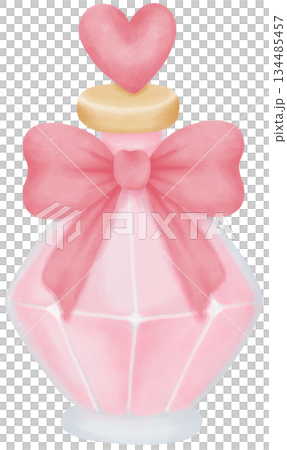 Coquette Valentine watercolor Perfume elements in coquette aesthetic 134485457