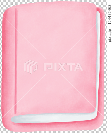 book clipart in cute watercolor style 134485462