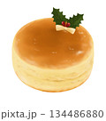 クリスマスチーズケーキイラスト 134486880