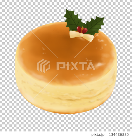 聖誕節起司蛋糕插圖 聖誕節起司蛋糕插圖 134486880