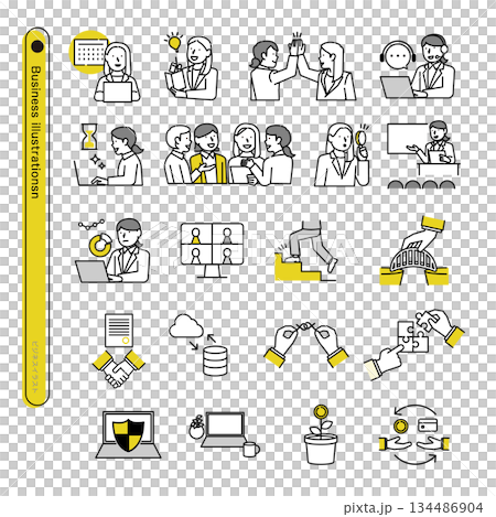 商業插畫集 134486904