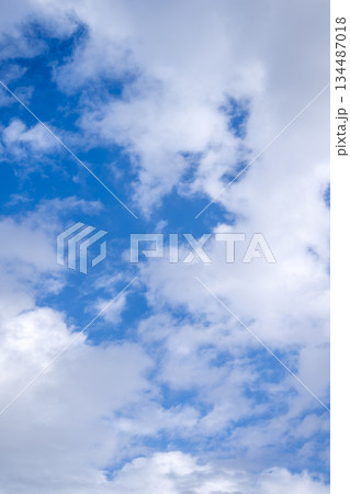 青空 冬の空 空 12月 素材 【神奈川県】 134487018