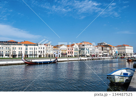 Traditional colorful Moliceiro Traditional colorful Moliceiro 134487525