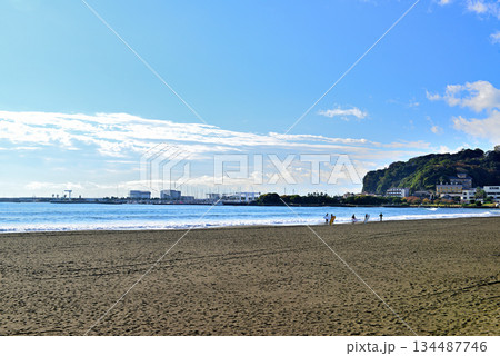 神奈川 江の島海岸東浜海水浴場 神奈川 江の島海岸東浜海水浴場 134487746
