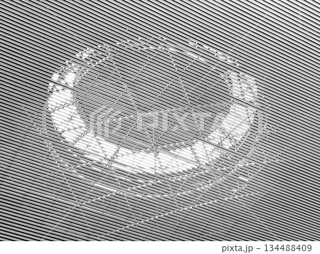 London eye reflection creating abstract geometric pattern London eye reflection creating abstract geometric pattern 134488409