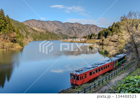 只見線沿線風景 134488523