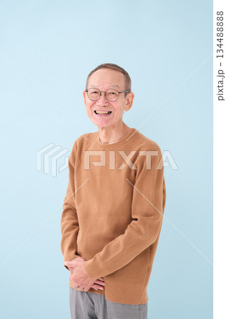 シニア 男性 ポートレート シニア 男性 ポートレート 134488888