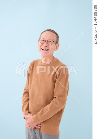 シニア 男性 ポートレート シニア 男性 ポートレート 134488889