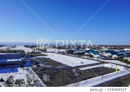 南幌ビューローから見る南幌の町並みなど（2025年12月） 134489587
