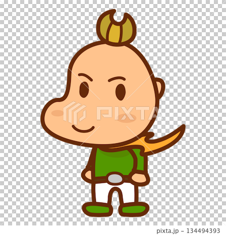 A boy with a muffler 134494393