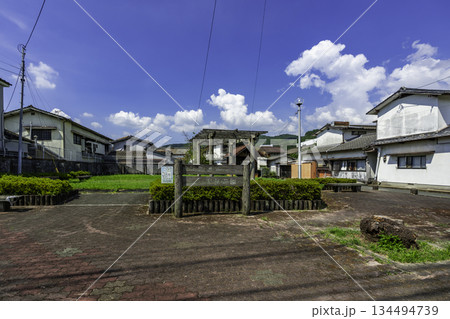 八女黒木 在郷町の町並み 下町通り児童遊園 福岡県八女市 八女黒木 在郷町の町並み 下町通り児童遊園 福岡県八女市 134494739