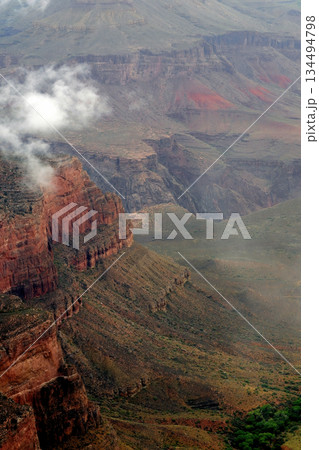 Cloudy Day At The Grand Canyon Arizona 134494798