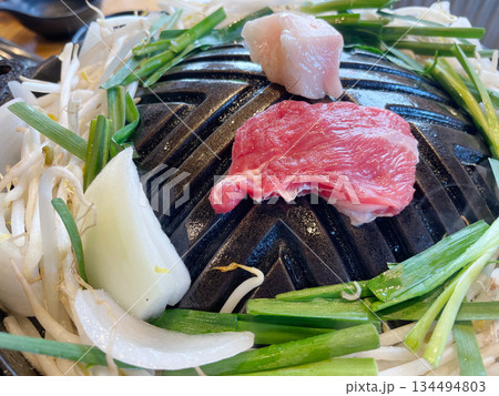 北海道名物 ジンギスカン ラム肉 134494803