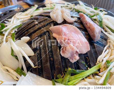 北海道名物 ジンギスカン ラム肉 北海道名物 ジンギスカン ラム肉 134494809