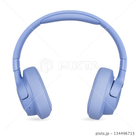 Blue wireless headphones Blue wireless headphones 134496713