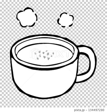 【線條描圖】歐芹湯 134497280