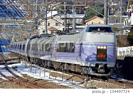中央本線　上野原　JR東日本　E351系　S21編成（松本）　スーパーあずさ 134497724