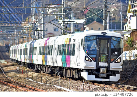 中央本線　上野原　JR東日本　E257系　M-109編成（松本）　あずさ　かいじ 134497726
