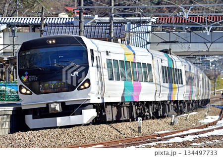 中央本線　上野原　JR東日本　E257系　M-104編成（松本）　あずさ　かいじ 134497733