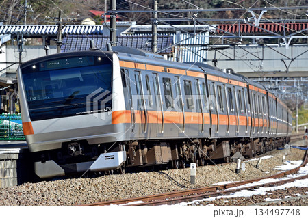 中央本線　上野原　JR東日本　E233系0番台　T12編成（豊田） 134497748