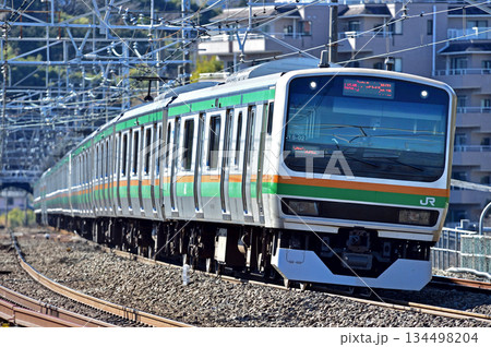 東海道本線　真鶴　JR東日本　E231系1000番台　S-02編成（国府津） 134498204