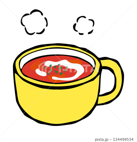 トマトスープ　ミネストローネ 134499534