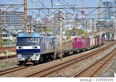 東海道本線　相模貨物　JR貨物　EF210-106（吹田） 134500349