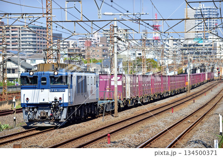 東海道本線 相模貨物 JR貨物 EF64-1004(愛知) 東海道本線 相模貨物 JR貨物 EF64-1004(愛知) 134500371