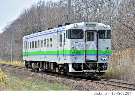 石勝線 東追分-川端 JR北海道 キハ40-1701(苫小牧) 石勝線 東追分-川端 JR北海道 キハ40-1701(苫小牧) 134501294