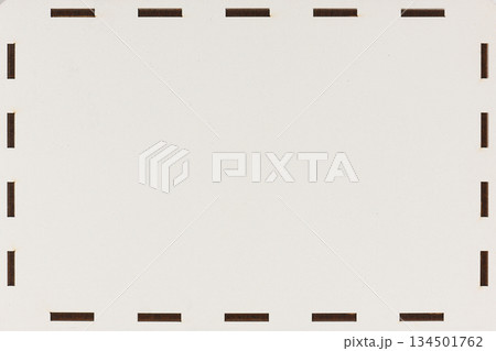Clean White Background with Dark Slotted Border Frame Design Clean White Background with Dark Slotted Border Frame Design 134501762